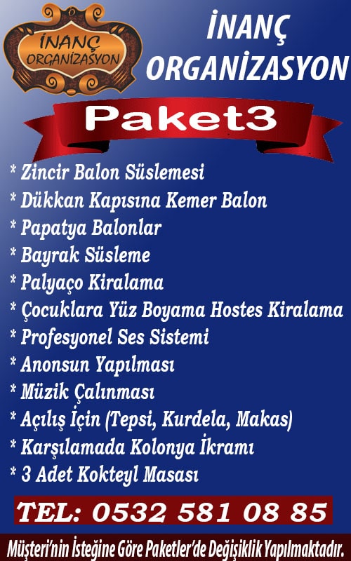 Açılış organizasyonu balon süsleme paketleri 3 İstanbul 2024