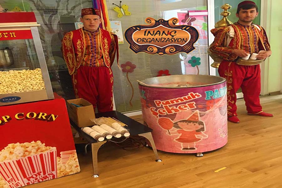 Doğum günü kutlama için popcorn fiyat