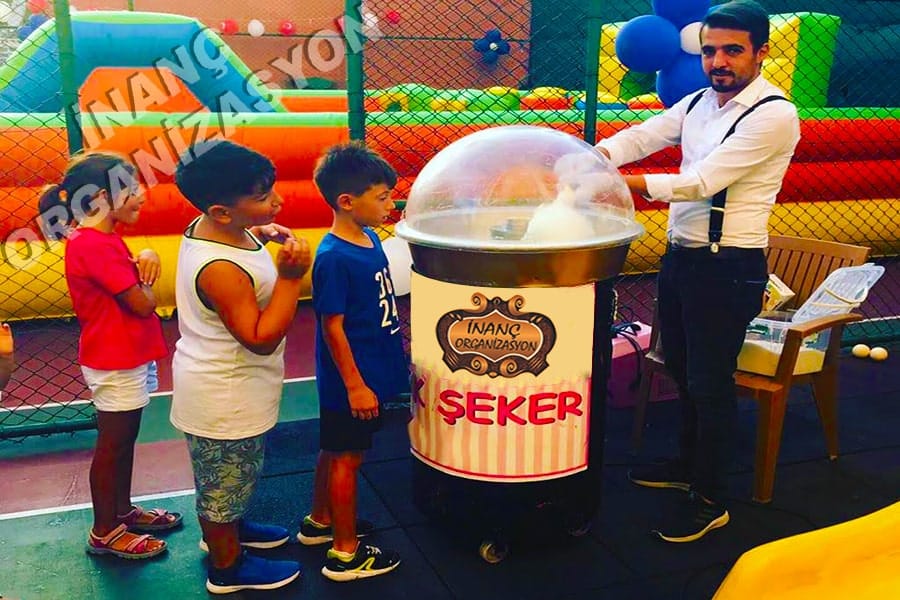 İzmir pamuk şeker makinesi kiralama