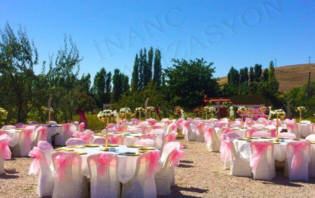 Masa Sandalye Kiralama Süsleme ücretleri