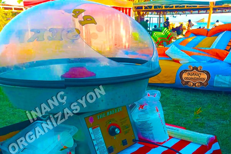 Pamuk şeker makinesi kiralama