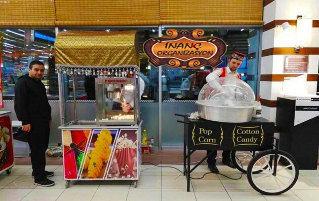 Patlamış mısır arabası kiralama İstanbul