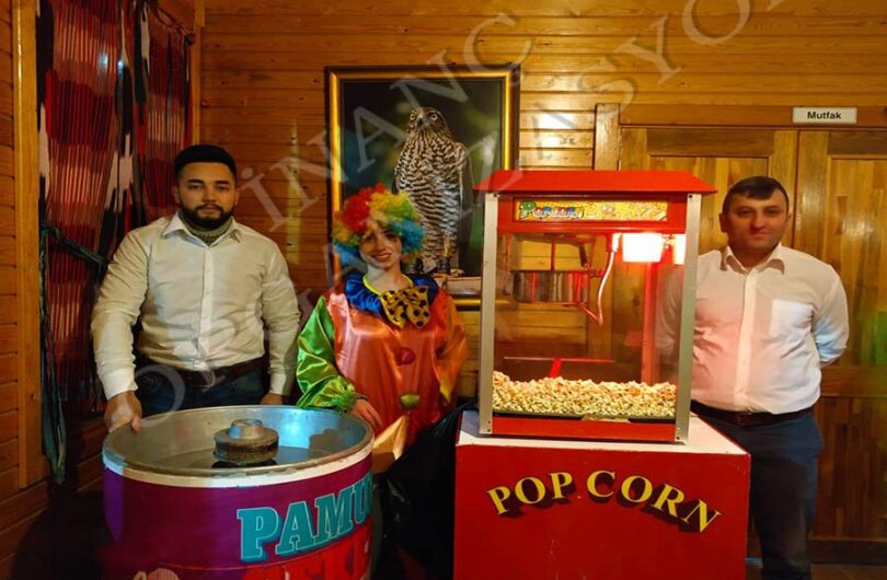 Popcorn Pamuk şekeri arabası kiralama İstanbul