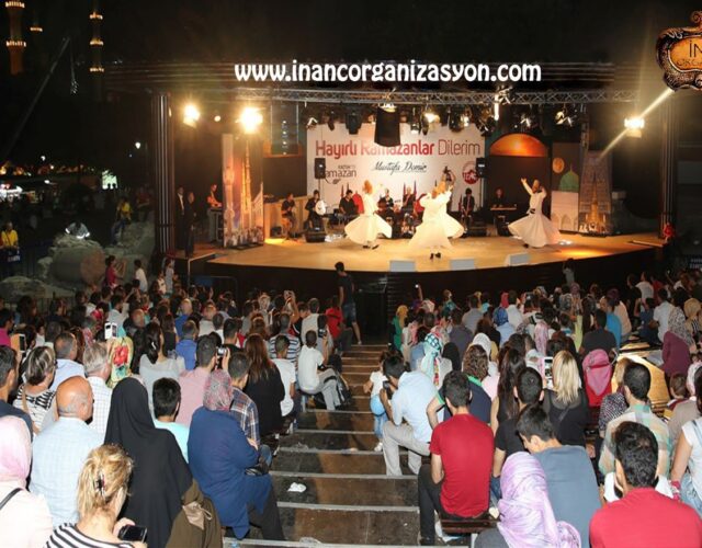 Ramazan konseri semazen gösterisi etkinlikleri