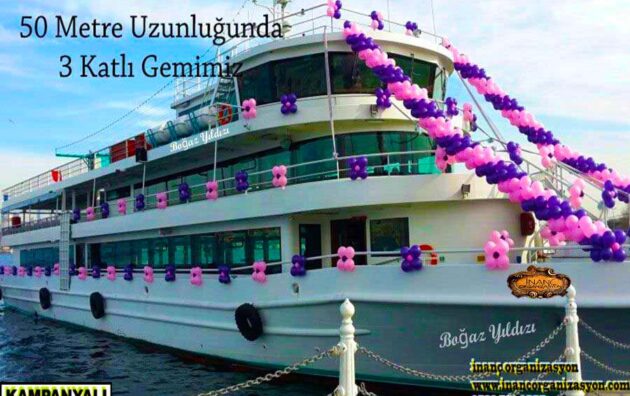 Teknede Düğün eğlenceleri akşam