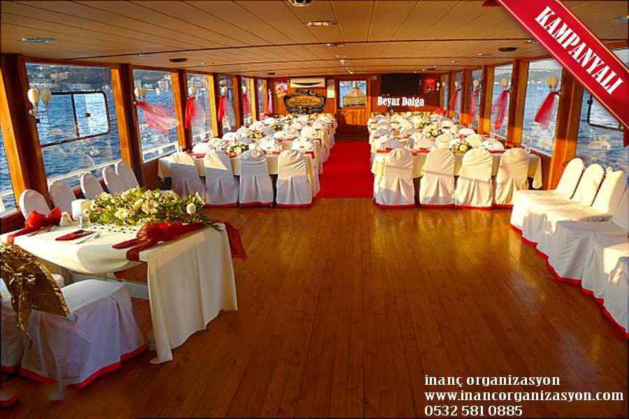 Boğaz turu teknede düğün organizasyonu şirketleri nerede