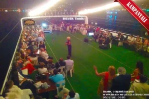 Bogazda Buyuk Is Toplantilari Teknesi Buyuk Yanki