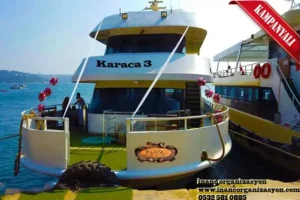 Bogazda Dini Dugun Yapilan Tekneler Karaca