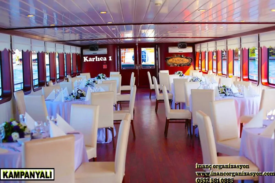 Boğazda doğum günü için tekne kiralama karlıca1 cazip