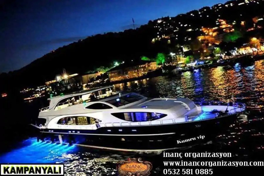 Bo?azda do?um g?n? i?in b?y?k yat kiralama fiyatlar? f?rsat? kumru vip