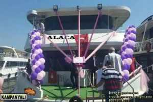 Bogazda Kina Gecesi Gemi Organizasyon Fiyatlari Alaca