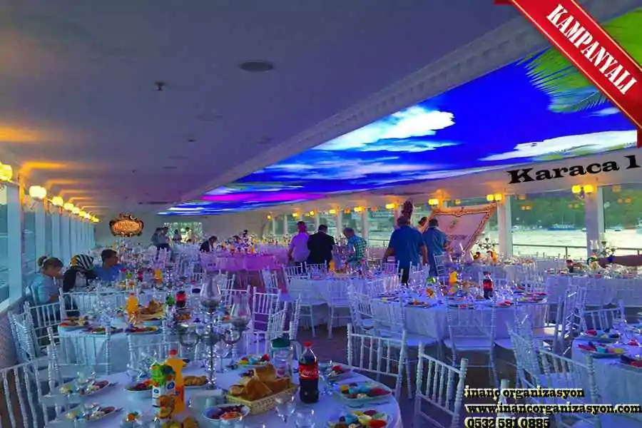 Boğazda konferans toplantıları için tekne kiralama tur fiyatları listesi