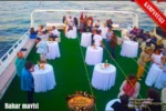 Boğazda tekne organizasyonu ve davet düzeni