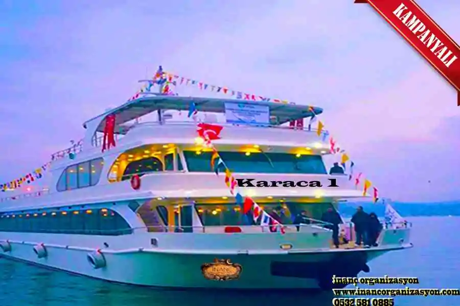 Boğazda toplantı yemekleri düğün tekneleri kiralama tur fiyatları