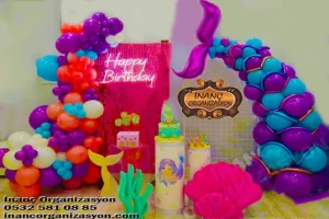 Deniz Kizi Temali Dogum Gunu