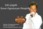 Mikrofonla Edis Görgülü ve İnanç Organizasyon logosu