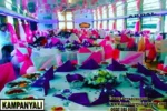 Akdal Davet Teknesi süslemeli düğün nişan masa düzeni
