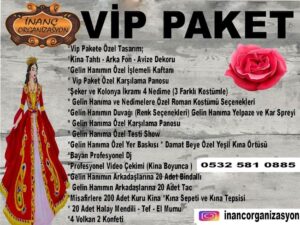 Kina Organizasyon Paketleri