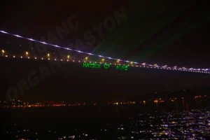 Lazerle Dogum Gunu Kutlamasi