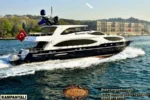 Lüks yatta yemek organizasyonu İstanbul Boğazı Kumru VIP yat