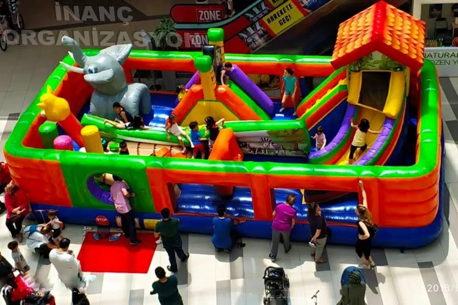 şişme oyun Parkı kiralama İzmir organizasyonu