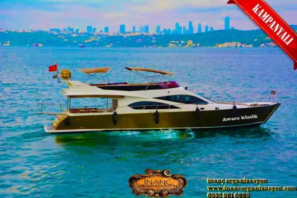 İstanbul yat turları için farklı tur ve bütçe seçenekleri