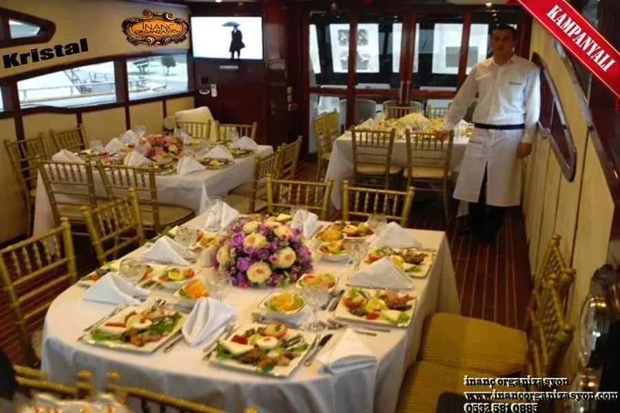 Yemekli müzikli boğaz turu organizasyonu